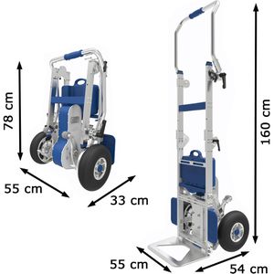 Produktbild für Sackkarre DM-System ZW7170GFC, klappbar elektrisch