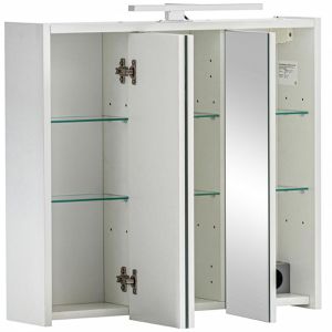 Produktbild für Spiegelschrank Schildmeyer Palermo 157491, weiß