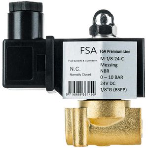 Produktbild für Magnetventil FSA Premium M-1/8-24-C, 1/8 Zoll
