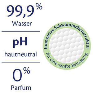 Produktbild für Feuchttücher HiPP Babysanft Soft &amp; Pur, 144 Tücher