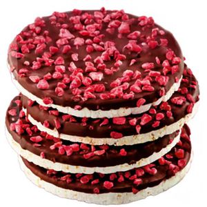 Produktbild für Reiswaffeln Edeka Herzstücke Himbeer