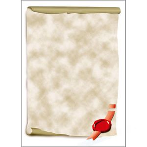 Briefpapier Sigel DP521, Urkundenrolle, A4