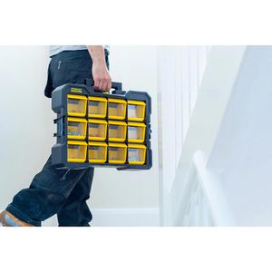 Produktbild für Sortimentskasten Stanley Flip Bin Organizer