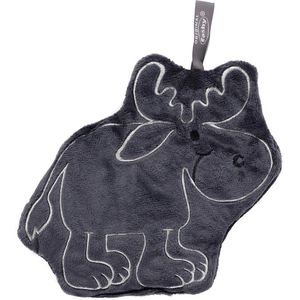 Wärmekissen Fashy Elch Enno, 18 x 16 cm mit Kirschkernen
