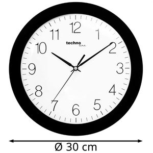Produktbild für Wanduhr Technoline WT 7000, Kunststoff, analog, Quarzuhr