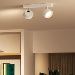 Produktbild für Deckenstrahler Philips Bracia, weiß mit LED