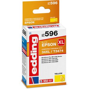 Produktbild für Tinte Edding EDD-596 für Epson 34XL T3474