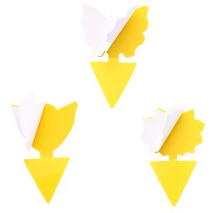 Produktbild für Gelbtafeln Böttcher-AG Premium Gelbsticker 8x13cm, zum Stecken