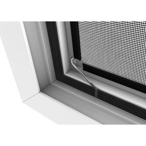 Produktbild für Fliegengitter Culex Teleskop-Fensterbausatz Pro, weiß