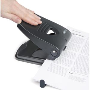 Produktbild für Locher RAPESCO 835-P, PF835PB2, Germ-Savvy schwarz