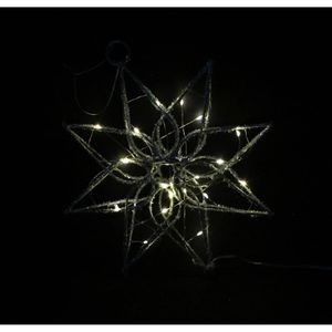 Produktbild für Weihnachtsstern Frank-Flechtwaren 530005, Silver