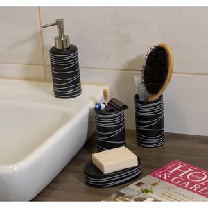 Produktbild für Badaccessoires-Set Zeller 18252, 4-teilig