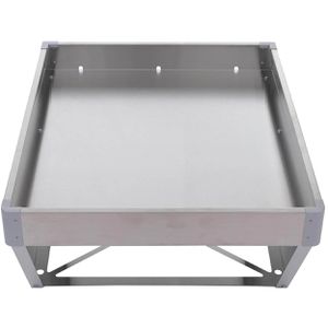 Produktbild für Mähroboter-Garage Mendler HWC-P41, silber, aus Edelstahl