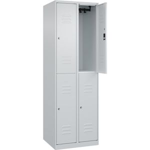 Produktbild für Spind CP-Möbel Classic PLUS, lichtgrau