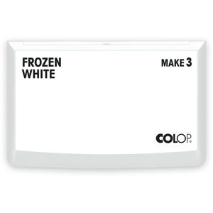 Produktbild für Stempelkissen Colop Make 3, für Büro und Kreativprojekte, weiß