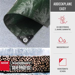 Produktbild für Abdeckplane NOOR Easy, grün
