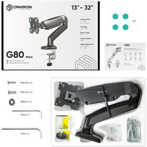 Produktbild für Monitorhalterung Onkron G80-B