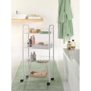 Produktbild für Nischenregal Metaltex Pisa, 340634014, mit Rollen