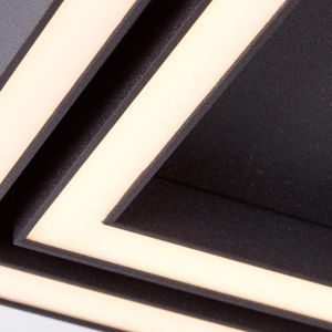 Produktbild für Deckenleuchte Brilliant Quon, schwarz, LED