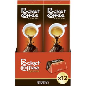 Pralinen Pocket-Coffee Espresso, 12x 5 Stück