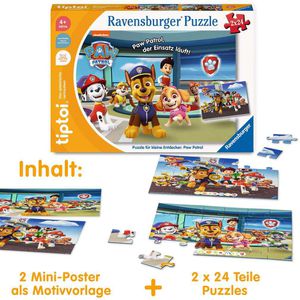 Produktbild für Puzzle tiptoi für kleine Entdecker - Paw Patrol