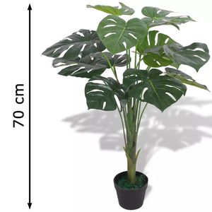 Produktbild für Kunstpflanze vidaXL Monstera