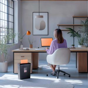 Produktbild für Aktenvernichter Hama 50589 Prime M80, schwarz