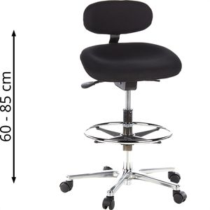 Produktbild für Drehhocker hJh-OFFICE Work MF, 608300