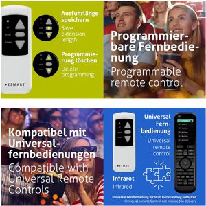 Produktbild für Beamer-Leinwand ESMART Professional TATENSO Tension