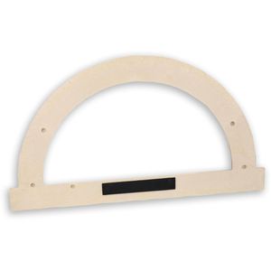 Produktbild für Tafelzeichengerät Wissner Re-Wood, Winkelmesser