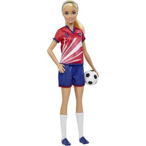 Produktbild für Puppe Barbie Fußballspielerin, ab 3 Jahre