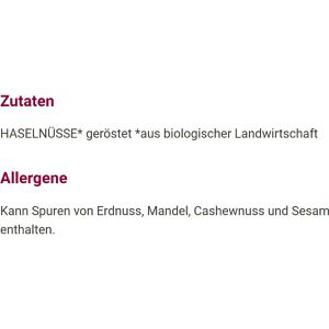 Produktbild für Nussmus Alnatura Haselnussmus, BIO