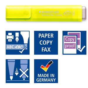 Produktbild für Textmarker Staedtler Textsurfer Classic, 6 Stück