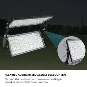 Produktbild für LED-Außenstrahler Luxula LX400300, IP65 wasserdicht