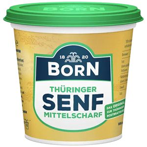 Produktbild für Senf Born Thüringer Senf mittelscharf, fein