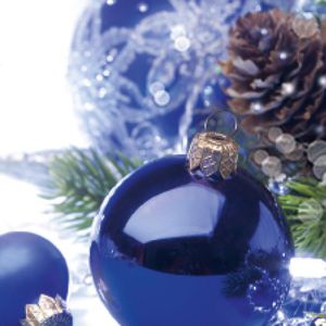 Produktbild für Weihnachtsbriefpapier Sigel DP034, Blue Harmony