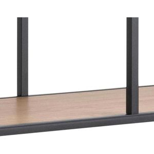 Produktbild für Bücherregal AC-Design Seaford, schwarz / wildeiche