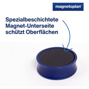 Produktbild für Magnete Magnetoplan Ergo Large, dunkelblau