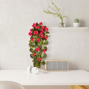 Produktbild für Kunstblume Creativ-green Geranien-Ranke