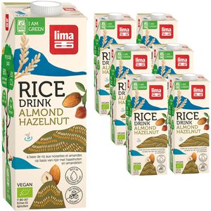 Reisdrink Lima Almond Hazelnut, BIO