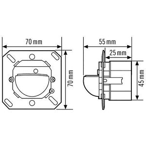 Produktbild für Präsenzmelder Esylux PD-C 180i/16 UC PIR