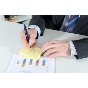 Produktbild für Haftnotizen Info Sticky Notes, 5657-01, gelb
