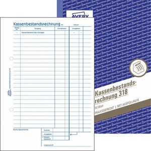 Kassenbuch Zweckform 318 Kassenbericht, A5