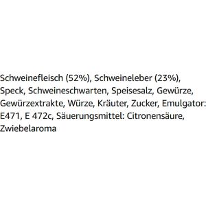 Produktbild für Wurstkonserve Harzer Leberwurst