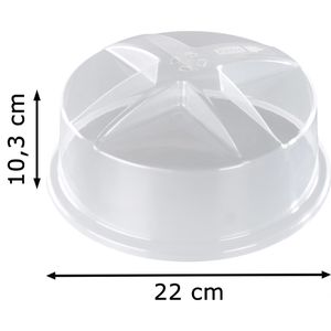Produktbild für Mikrowellenhaube Xavax S-Capo, 00111534, aus Kunststoff