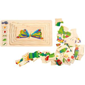 Produktbild für Motorikspielzeug small-foot 10431, Raupe Nimmersatt