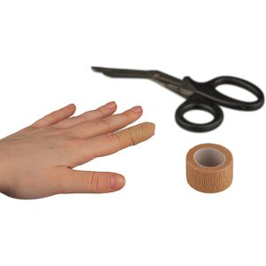Produktbild für Pflaster elkos Fingerverband, beige, 1 Rolle