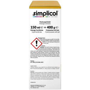 Produktbild für Textilfarbe simplicol intensiv, Senf-Gelb