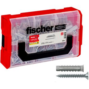 Schrauben-Dübel-Set Fischer 532891, L-BOXX mini SX Plus