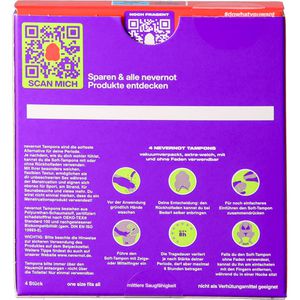 Produktbild für Tampons nevernot Soft-Tampons